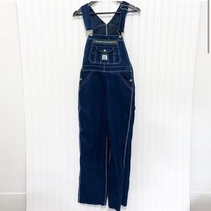 Lady Liberty Vintage Style Denim Overalls